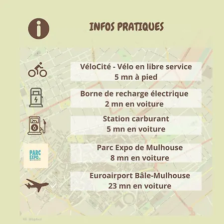 Appartement Rb-1D Joli 2 Pieces Tout Equipe Au 1Er Etage - 1 A 2 Pers