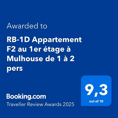 Rb-1D Joli 2 Pieces Tout Equipe Au 1Er Etage - 1 A 2 Pers